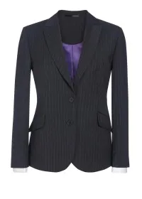 Pinstripe Charcoal