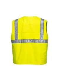 Portwest CV02 Hi-Vis Cooling Vest Yellow Rear