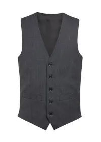 1300 Men's Capital Waistcoat Mid Grey