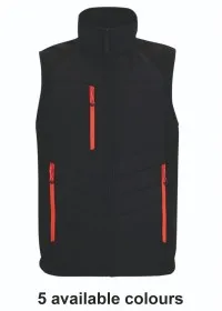 Regatta Men's Pro Universal Body Warmer TRB203 Black/Red