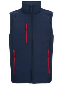 Regatta Men's Pro Universal Body Warmer TRB203 Navy/Red Front