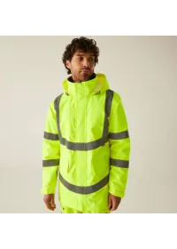Regatta Hi-Vis Pro Contract Dover Parka Jacket TRW600