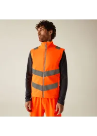 Regatta Hi-Vis Pro Softshell Bodywarmer TRB201