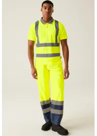 Regatta Men's Hi-Vis Pro Contract Polo TRS271