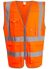 Regatta Pro Hi Vis Executive Vest TRS251 Orange Front