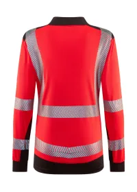 Leo EcoViz Performance+ Womens Long Sleeve Poloshirt PL15