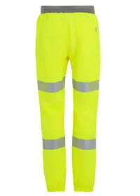 Regatta Men's Hi-Vis Prolite Stretch Jogger TRJ606 Yellow Rear