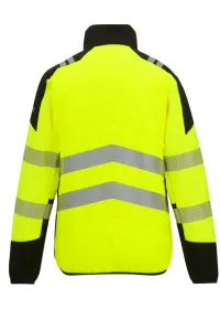 Regatta Hi-vis X-pro hybrid jacket TRA953 Yellow/Black Rear