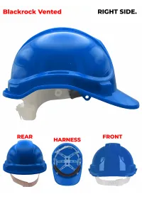 Blackrock Personalised Safety Helmet Royal Right