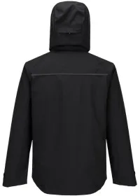 Portwest DX4 Waterproof Rain Jacket DX463 all black rear
