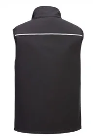 DX476 - DX4 Softshell Bodywarmer (3L) BLACK REAR