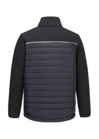 Portwest DX471 DX4 Hybrid Baffle Jacket black rear
