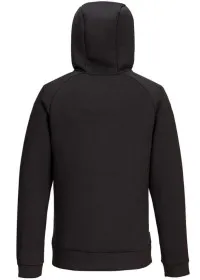 Portwest DX4 1/4 Zip Hoodie DX467 black rear