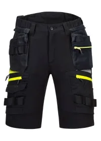 DX444 - DX4 Detachable Holster Pocket Shorts black frontDX444 - DX4 Detachable Holster Pocket Shorts