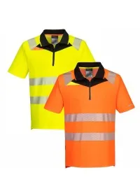 Portwest DX4 Hi-Vis Polo Shirt S/S DX412