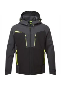 DX474 - DX4 Hooded Softshell (3L) metal grey front
