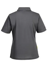 DX409 - DX4 Women's Polo Shirt S/S metal grey rear