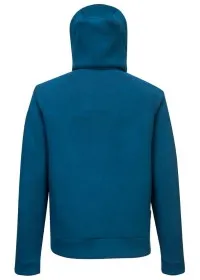 Portwest DX4 Zipped Hoodie DX472 metro blue rear
