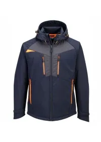 DX474 - DX4 Hooded Softshell (3L) navy front