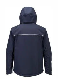 DX474 - DX4 Hooded Softshell (3L) navy rear