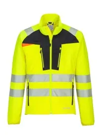 Portwest DX4 Lightweight Hi-Vis Jacket DX481 yellow front
