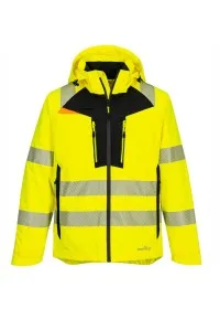 DX462 - DX4 Hi-Vis Rain Jacket yellow/black front