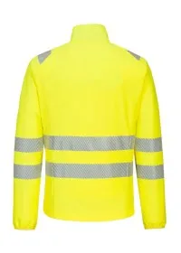 Portwest DX4 Lightweight Hi-Vis Jacket DX481 yellow rear