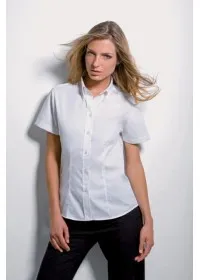 Kustom kit KK70 Oxford Blouse Short Sleeve