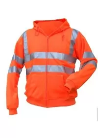 Hi Vis orange hoodie