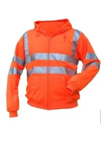 Hi Vis orange hoodie
