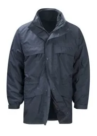 Navy/Navy 3 in 1 Fleece Lined Waterproof Jacket