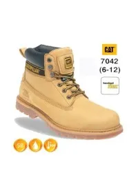 CATERPILLAR 7042 Holton Honey Nubuck Leather Safety Boot