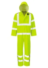 Hi Vis Waterproof Coverall Hydra Flex
