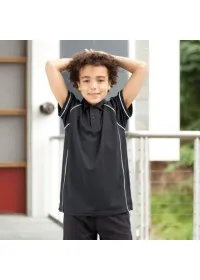 Finden & Hales LV372 Kids Piped Performance Polo