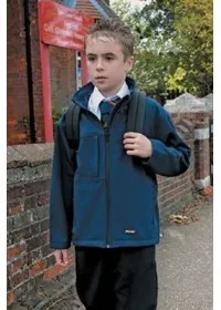 Result R121J Kid's Classic Softshell 3 layer jacket