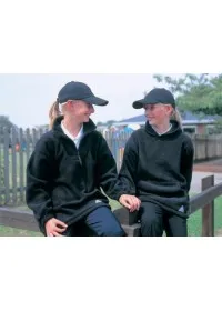 Result RE33J Kid's active fleece top 1/4 zip unlined