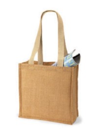 Westford Mill WM406 Jute Compact Tote