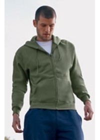 Fruit of the Loom SS222 Zip through hoodieshirt