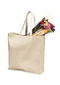 Westford Mill WM108 Canvas Classic Shopper
