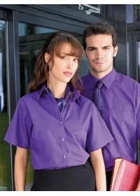 Premier PR202 Short sleeve poplin shirt