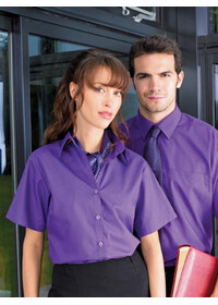 Premier PR202 Short sleeve poplin shirt