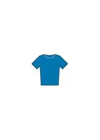 Fruit of the Loom SS005 Azure Blue