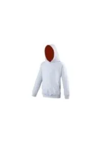 Awdis JH03J Heather Grey/Fire Red