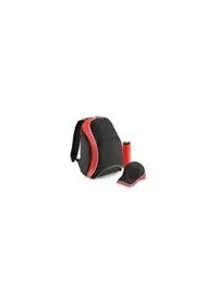 BagBase BG571 Black/Classic Red/White