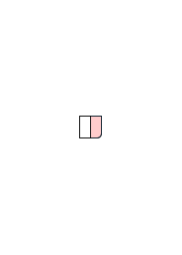 Towel City TC036 White/Pink