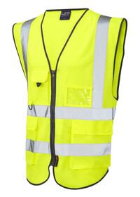 Custom Printed Vis Vest with pockets