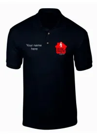Electric Safe Register Embroidered Polo Shirt