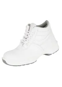 White Microfibre Lace Boot , HIMALAYAN-9952,