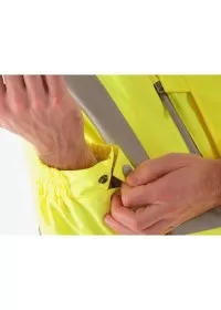 Pulsar Padded Yellow Hi Vis Bomber Jacket P191