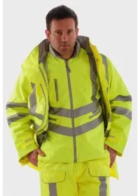 Pulsar P487 7 in 1 hi vis jacket